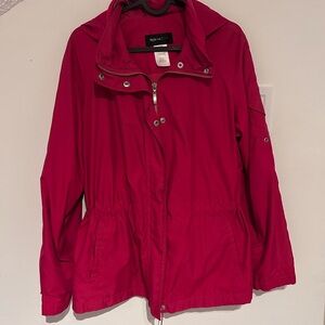 Style & Co. Women's Vibrant Pink Utility Jacket